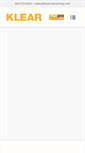 Mobile Screenshot of klearmarketing.com